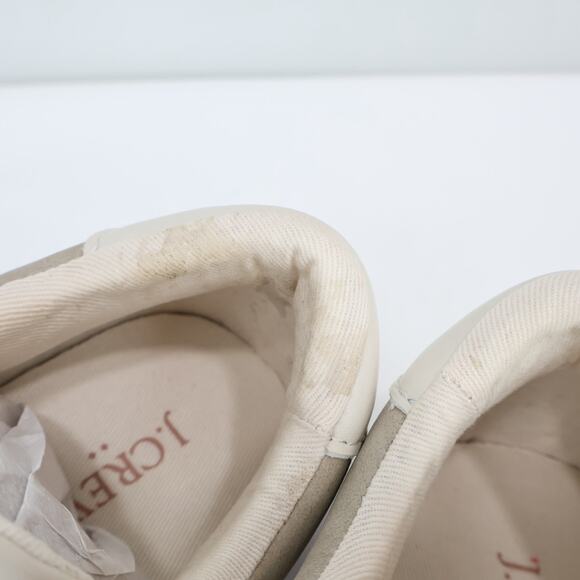 NWT J.Crew Crewcuts Boys' Court Sneakers Natural Combo Size K12 - Picture 7 of 11